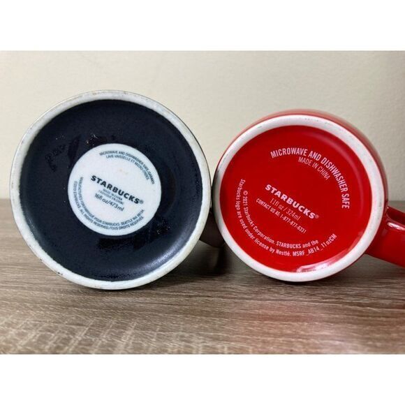 Starbucks Coffee Mug Lot Mugs Cup Christmas DIY Womens Ceramic Holiday Drinkware - Picture 3 of 9